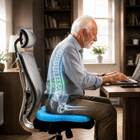 Office chair use with MediGel